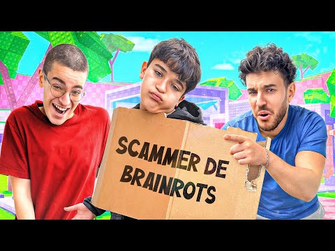 MY LITTLE BROTHER SCAMMED MY SUBSCRIBERS ON STEAL A BRAINROT… HE OBEYED THEM FOR 24 HOURS TO APOL...