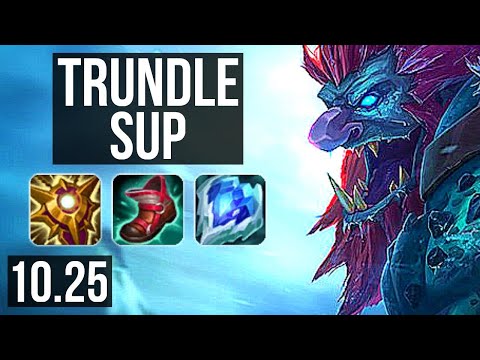 TRUNDLE & Ezreal vs BRAND & Miss Fortune (SUPPORT) | 2/3/24 | KR Diamond | v10.25