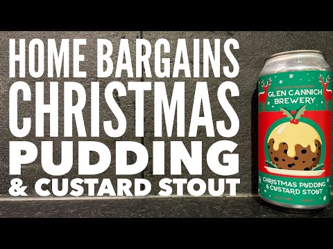 Home Bargains Glen Cannich Christmas Pudding Stout...