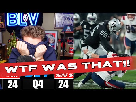 ANGRY Patriots Fan LIVE REACTION to Chandler Jones WALK OFF TOUCHDOWN