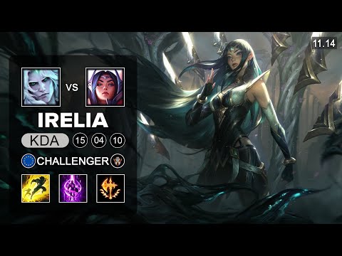 Irelia Top vs Viego Caps - EUW Challenger Patch 11.14