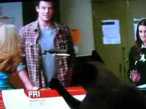 Simmy "watching" Glee