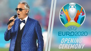 Andrea Bocelli - EURO 2020 opening ceremony