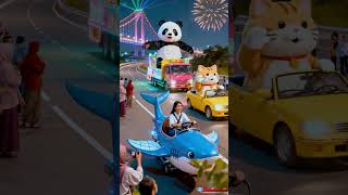 Download lagu Giant panda parade takbir keliling takbiran Idul Adha #takbiran2025 #idulfitri #panda #shortvideo mp3