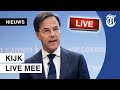 KIJK LIVE: Persconferentie Rutte