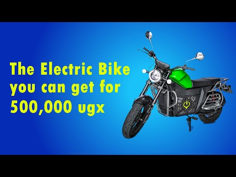 The Electric bike you can get for 100,000 UGX : The Spiro Electric Motorbike