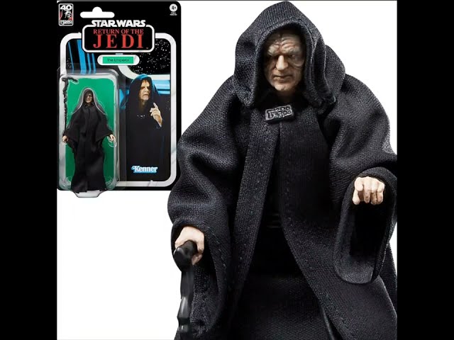 Vídeo relacionado con Star Wars Hasbro The Black Series Archive Emperor Palpatine Toy 6-Inch-Scale Return of The Jedi Collectible Figure, Kids Ages 4 and Up (F4366)