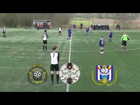 Nat. Elite U14 - Sporting Lokeren - R.SC. Anderlecht -  Eindstand : 1-3