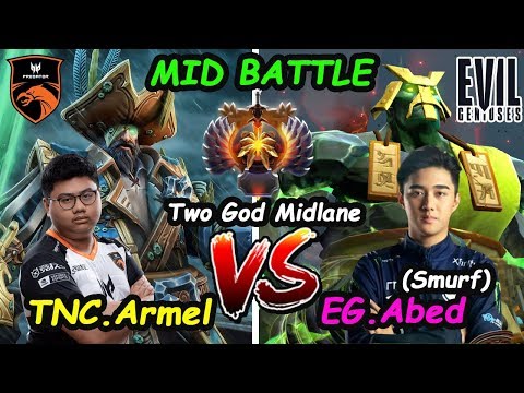 MID BATTLE | EG.Abed [Earth Spirit] vs TNC Armel [Kunkka] Fight For Top1 MMR Dota 2 pro Gameplay