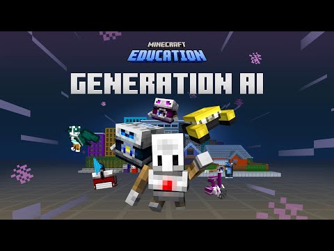 The Digital Education & Safety Foundation plays "Minecraft Education: Generation AI Demo"!