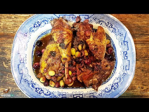 428 - Galletto ruspante livornese con le olive...vibrazioni positive!! (pollo con olive facile)