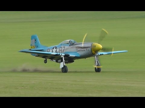 P-51D Mustang ~ excellent footage of this warbird