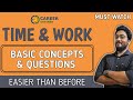 TIME AND WORK CONCEPT BASIC CONCEPT AND QUESTIONS BANKING SSC RAILWAY CAREER DEFINER