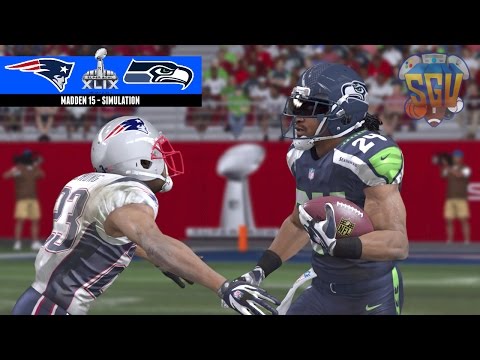 Madden 15 (PS4): Super Bowl XLIX Sim - Seahawks vs Patriots