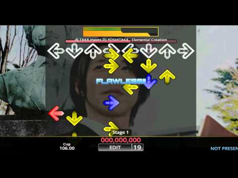 [DDR EDIT/DP] Elemental Creation / dj TAKA meets DJ YOSHITAKA (Lv. 19)
