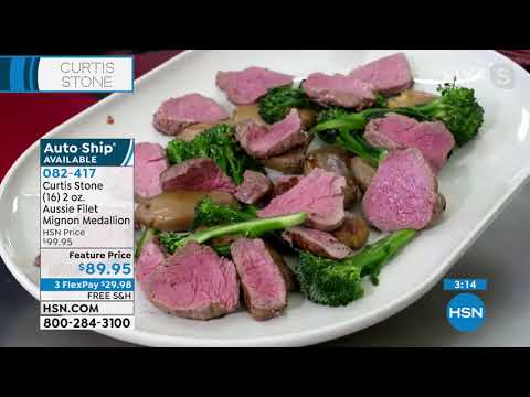 Curtis Stone (16) 2 oz. Aussie Filet Mignon Medallion