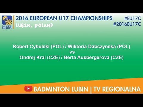 #2016EU17C Lubin - Robert Cybulski & Wiktoria Dabczynska VS Ondrej Kral & Berta Ausbergerova