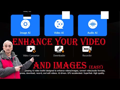 Easy enhance with Winxvideo AI your images or video