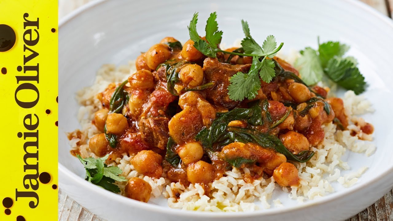 Jamie’s lamb and chickpea curry: Kitchen Daddy