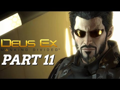 Deus Ex Mankind Divided Walkthrough Part 11 - G.A.R.M.