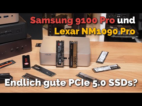 Samsung 9100 Pro oder Lexar NM1090 Pro? Endlich richtig gute PCIe 5.0 SSDs?