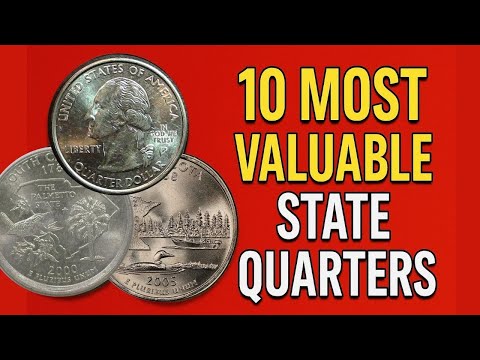 10 Most Valuable State Quarter Error Coins Worth GOOD Money