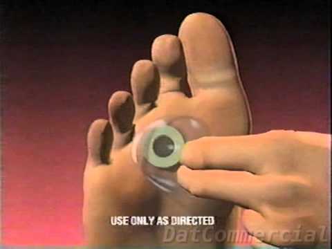 Dr Scholls Commercial (1996) Callus Removers Cushlin Advanced Pain Relief