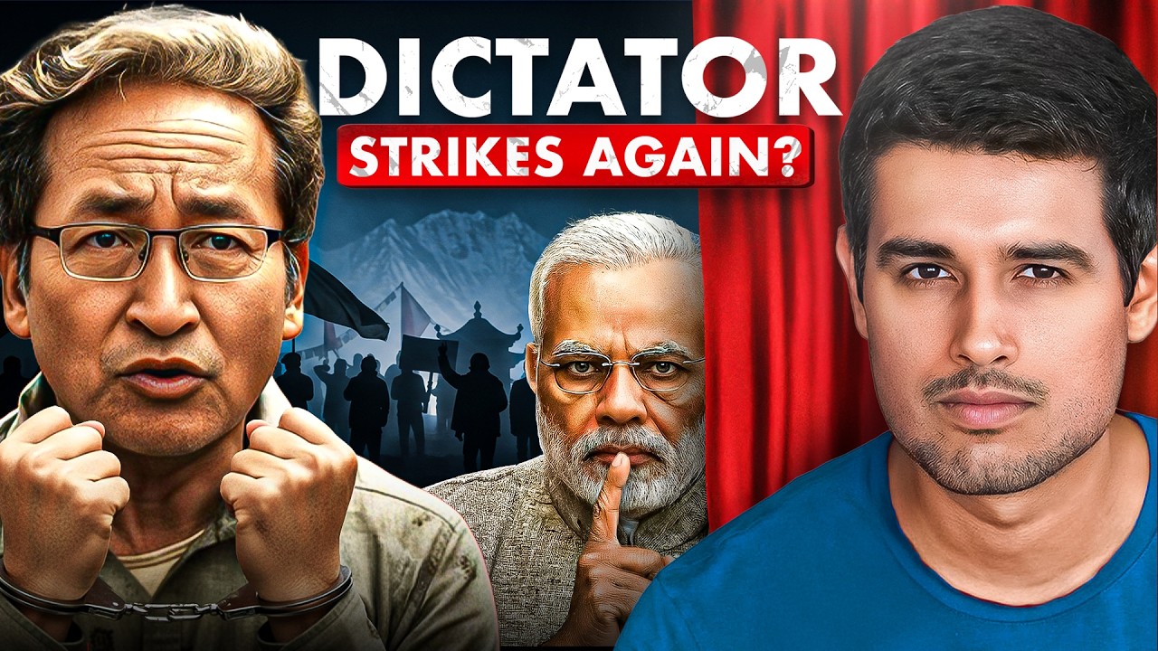 Sonam Wangchuk Arrested! | Is India still a Free Country? | Dhruv Rathee