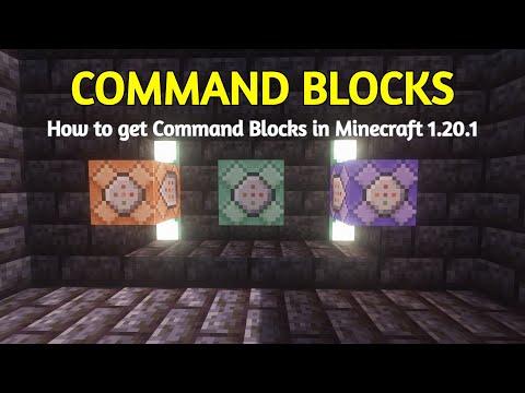 How to get Command Blocks in Minecraft 1.20.1 (2023)
