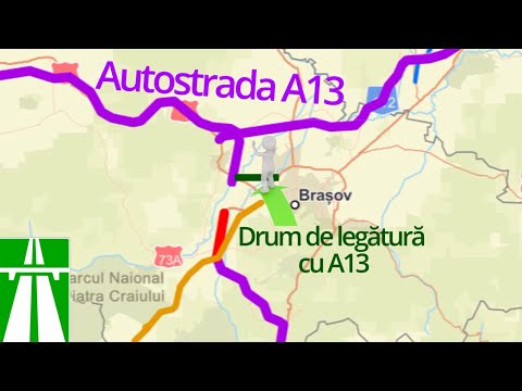 Autostrada A13 - Brasov: Drum de legătură