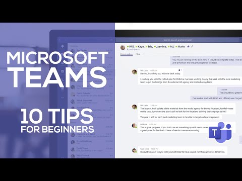 10 TIPS for MICROSOFT TEAMS you SHOULD KNOW - Teams Tutorial for Beginners