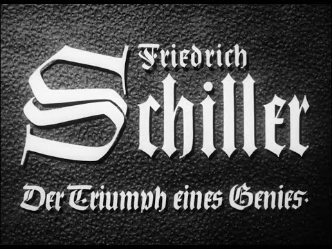 Filmschatz: Friedrich Schiller – Der Triumph eines Genies (1940)