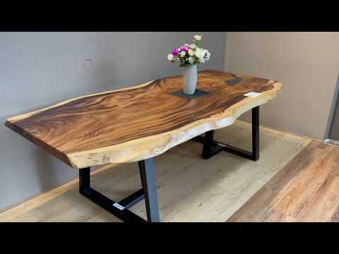 The wider live edge dining table NTS 1113 - 8 seater