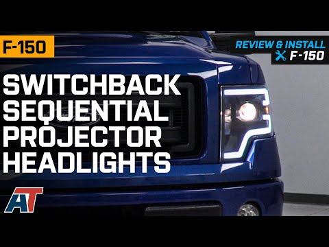 2009-2014 F-150 Switchback Sequential Turn Signal Projector Headlights Review & Install