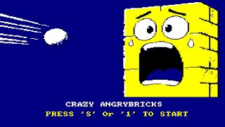 [Amstrad CPC] Crazy Angry Bricks - Longplay