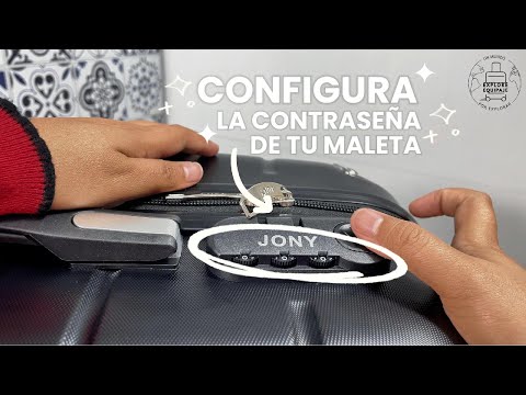 thumbnail video image 2 of Maleta Carry On Rosa Pastel Para 10 Kg Con Candado de Combinación Fija 4 Llantas Desmontables, 2 of 8