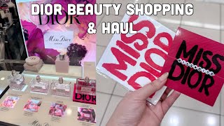 Dior Beauty Shopping & Unboxing🛍️💕 Miss Dior Essence, Miss Dior Blooming Bouquet, Lush Cosmetics