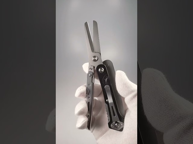Vídeo relacionado con Harnds Lark Cuchillo de bolsillo plegable Hoja 8Cr14MoV Mango G10 Herramienta de corte para exteriores Mini llavero Cuchillo de junta deslizante EDC Multitools CK1101 (Rosa púrpura)