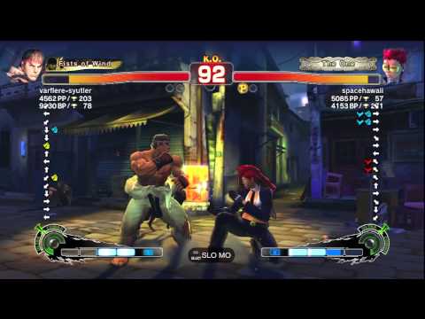 varflere-syutler [Ryu] vs. spacehawaii [C.Viper] | SSF4 Arcade Edition