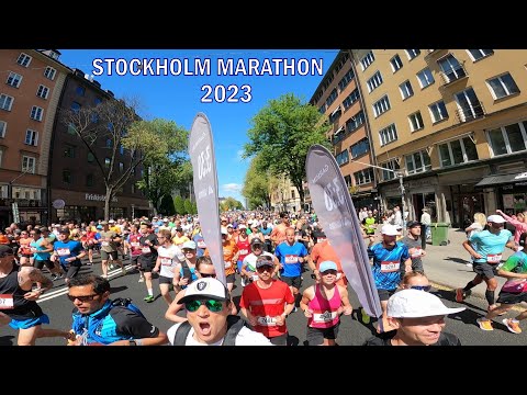Stockholm Marathon 2023, a pacers confession (race report vlog)