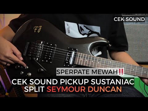PICKUP SUSTANIAC SPLIT SEYMOUR DUNCAN SINGLE SSL 3 MODE - black image 4