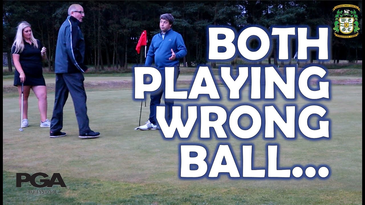 Rules of Golf - Both playing wrong ball in matchplay.