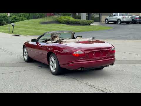 2000 Jaguar XK8 Convertible Drive By