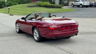 2000 Jaguar XK8 Convertible Drive By