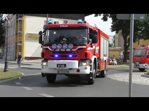Parada wozów strażackich w Ciechocinku 2019! 63 wozy alarmowo!