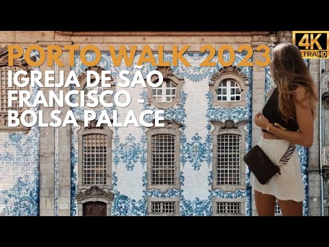 Optimal Walk After An Early Airbnb Checkout in Porto  - Portugal - 4K UHD
