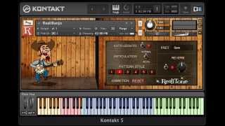Video thumbnail for RealiBanjo Animated GUI by Realitone
