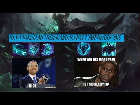 New Mordekaiser Rework Frist Impressions