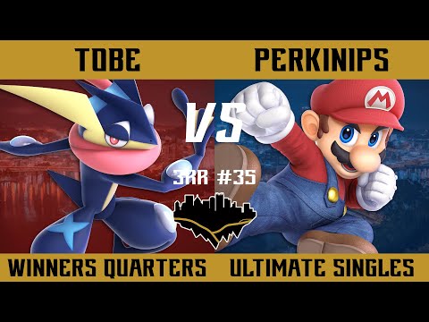 Three River Rumble #35 Winners Quarters - Tobe (Greninja) vs. Perkinips (Mario) - SSBU