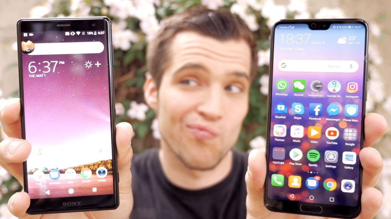 Sony Xperia XZ2 vs Huawei P20 PRO - Camera Comparison Review !